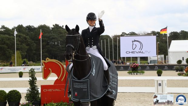 Lottie Fry and Glamourdale at Fontainebleau CDI5* 2023