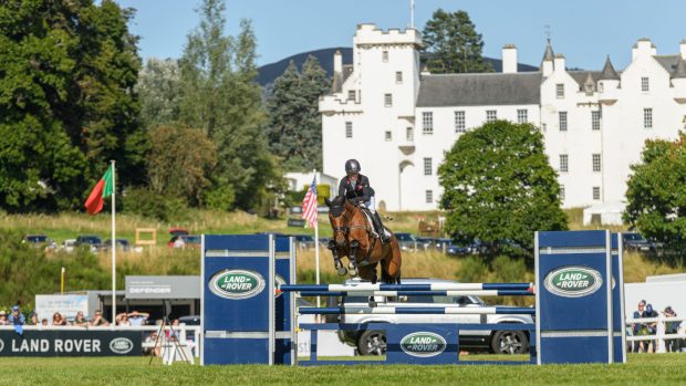 The cancellation of Blair Castle Horse Trials, pictured, has come under discussion at the British Eventing Scotland AGM.