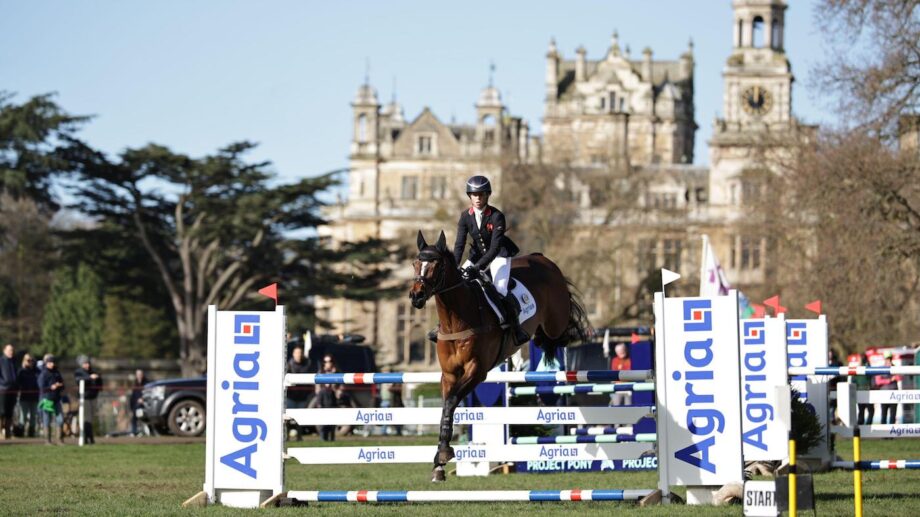 Ros Canter aboard one of her five-star horses MHS Seventeen at Thoresby Park