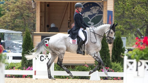 Kentucky Three-Day Event dressage: Oliver Townend and Cooley Rosalent