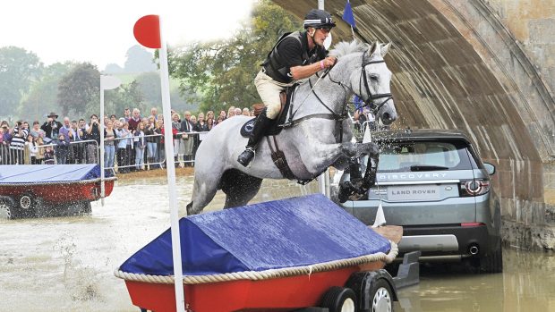 Andrew Nicholson wins Burghley Horse Trials 2014 on Avebury
