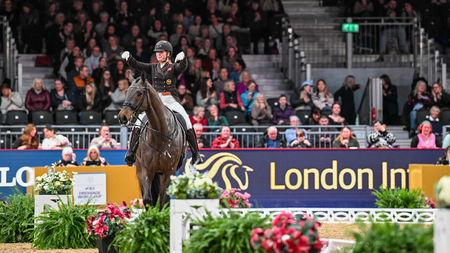 London Horse Show freestyle – Becky Moody and Jagerbomb in the 2024 class