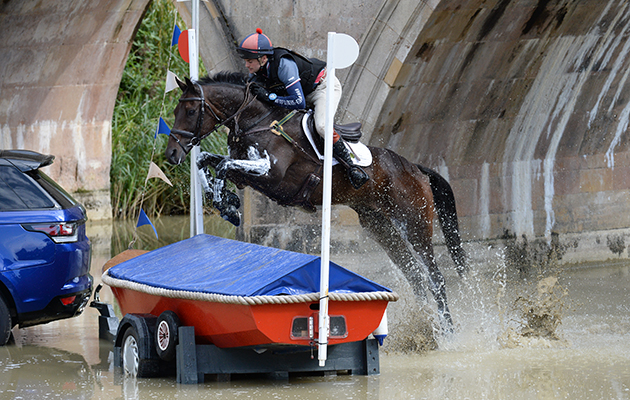 Improving horse rideability Ben Way riding GALLEY LIGHT, during the Cross Country of The Land Rover Burghley Horse Trials near Stamford in Lincolnshire, UK, on 5th September 2015
