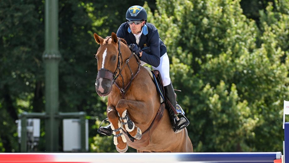 Kind Edward jumped at the Paris Olympics without a browband and with a nosenet