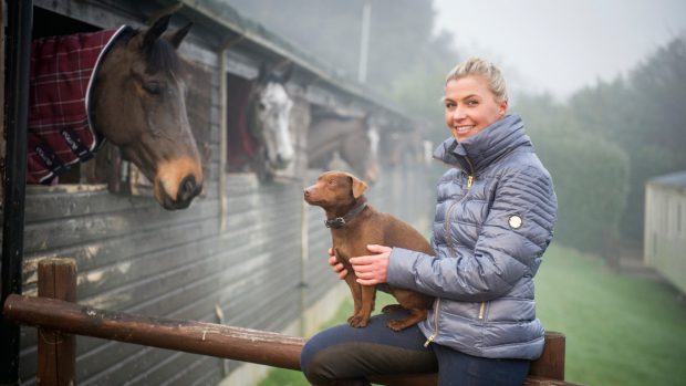 Friends and family have paid tribute to the late five-star eventer Georgie Campbell (pictured).