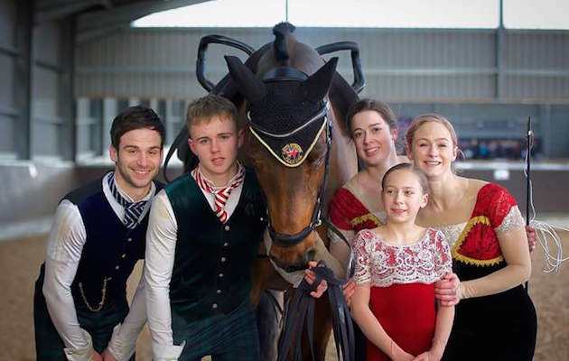 British vaulters fundraising world equestrian games tryon 2018