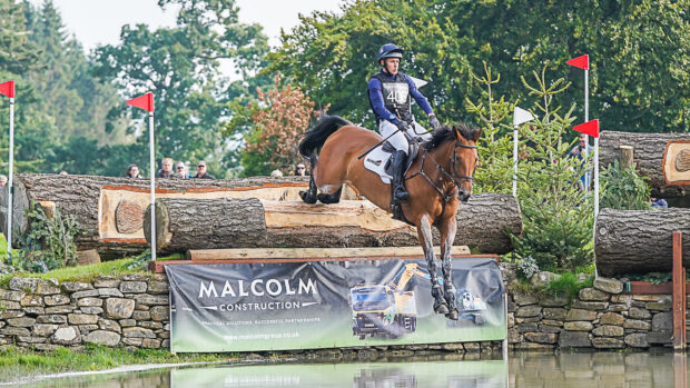 Wills Oakden and Keep It Cooley won the CCI4*-L competition at the final Defender Blair Castle Horse Trials.