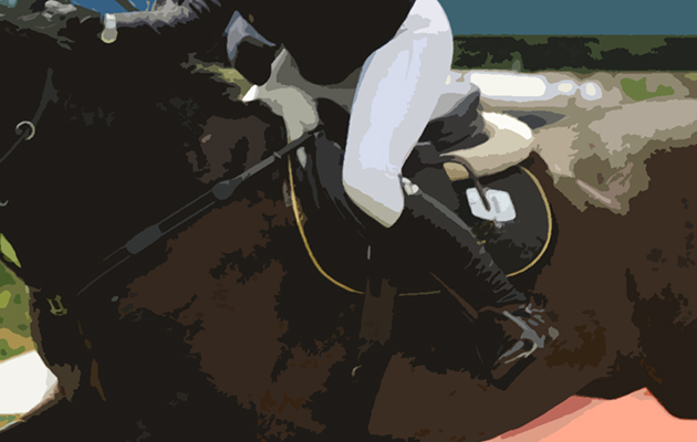 The Bunn Leisure Derby Trial Ellen Whitaker riding Locarno 62