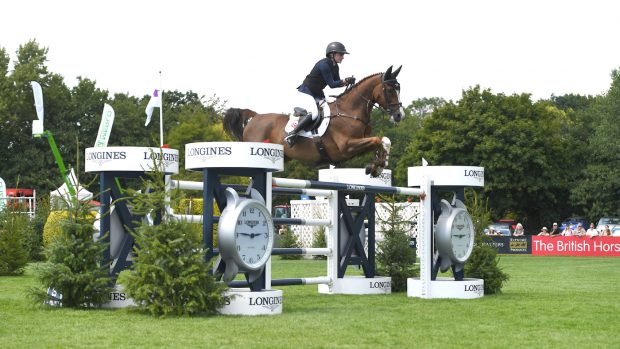 Jodie Hall McAteer and Salt'N Peppa, who are representing Great Britain at the Nations Cup Final in Barcelona, Spain