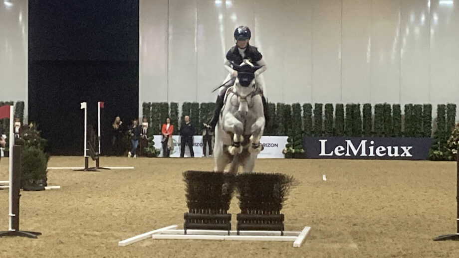 Training with Dickie Waygood and Laura Collett at London Horse Show