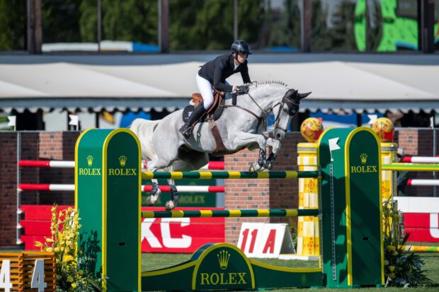 Martin Fuchs and Leone Jei win the $3m CPKC International at Spruce Meadows, Canada, to become the new Rolex Grand Slam of Showjumping contenders.