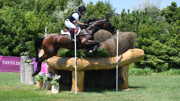Michael Jung and FischerChipmunk FRH at the Tokyo Olympics.