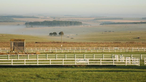 Larkhill point-to-point racecourse