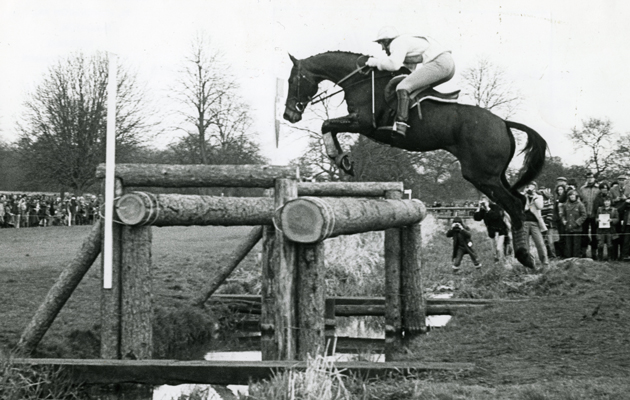Lucinda Green and Village Gossip badminton 15 April 1978