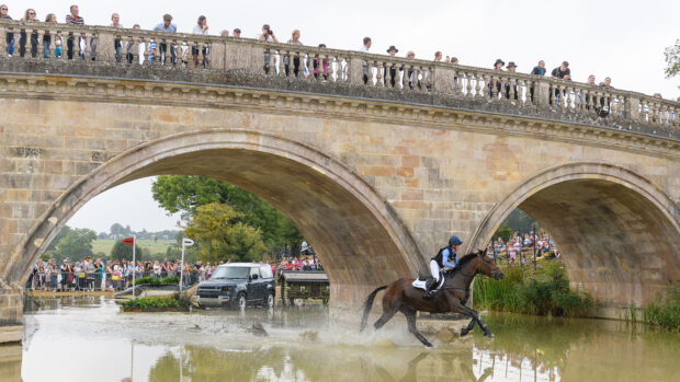 Ros Canter and Lordships Graffalo win Burghley 2024.
