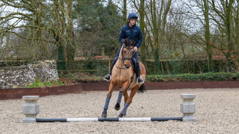 Harry Meade training: a polework exercise on Superstition