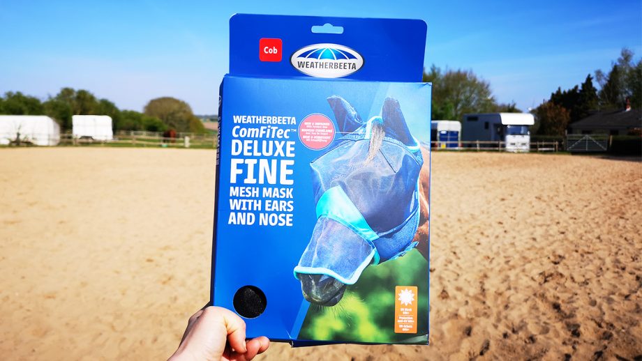 WeatherBeeta ComFiTec fly mask in box