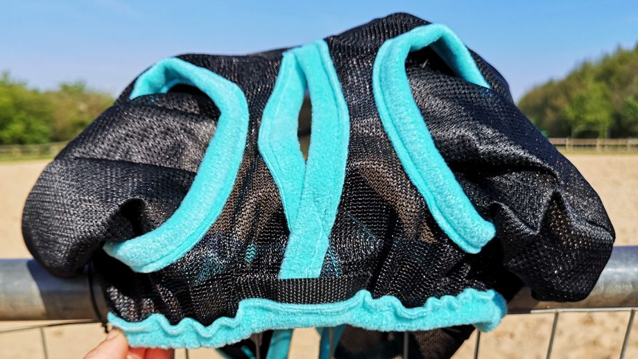 WeatherBeeta ComFiTec fly mask review forelock hole